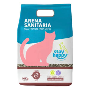 arena-de-gato-stay-happy-olor-a-cafe-10-kg